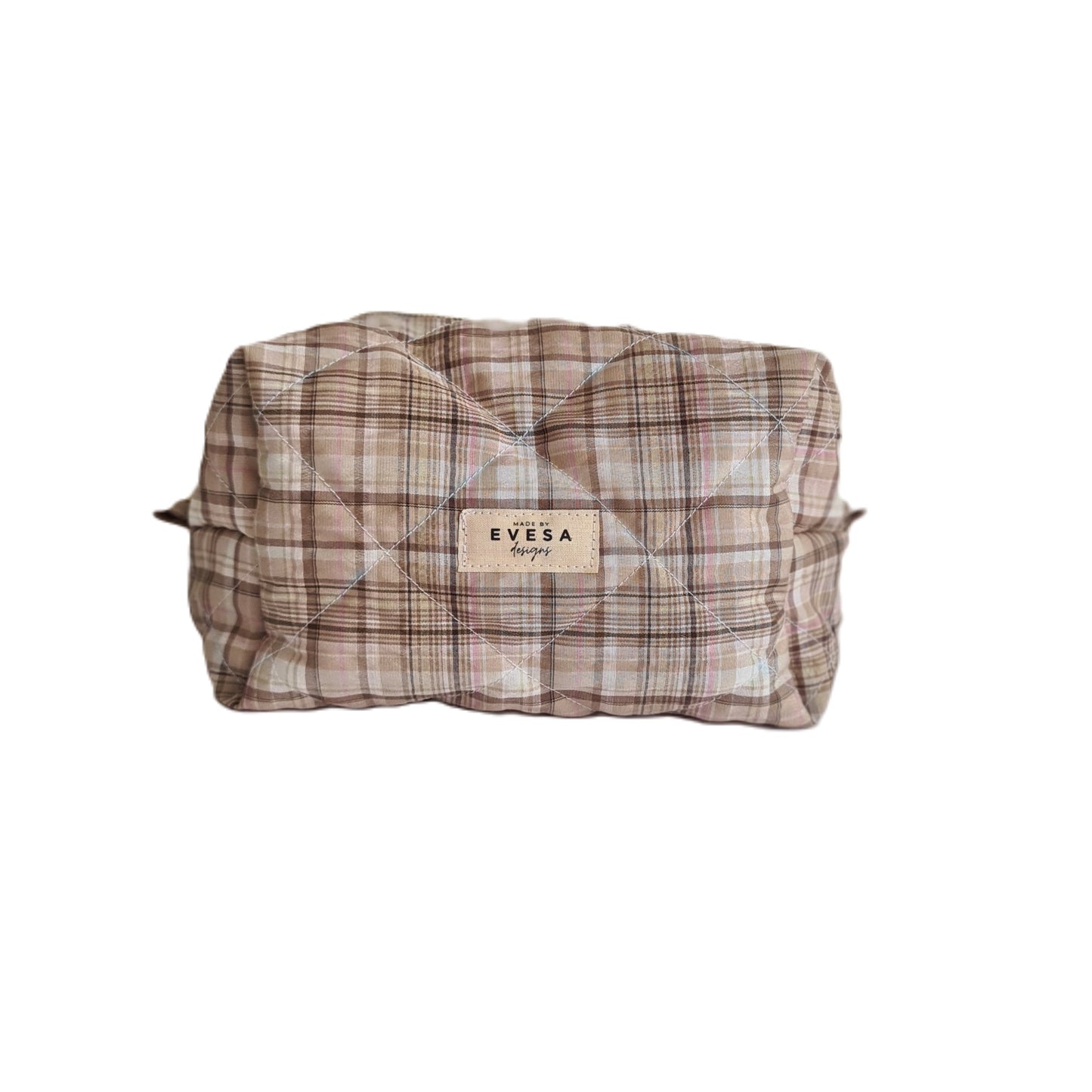 Cappuccino Carry All Makeup bag