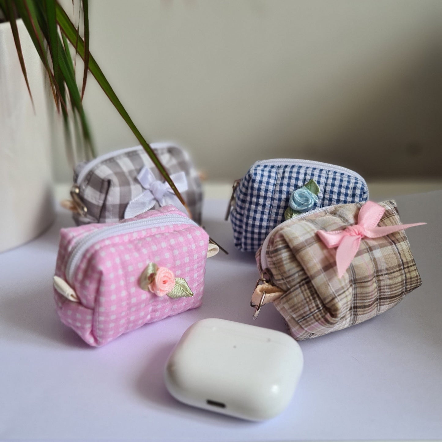 PDF Earbud Pouch Pattern - Downloadable Pattern with Instructions