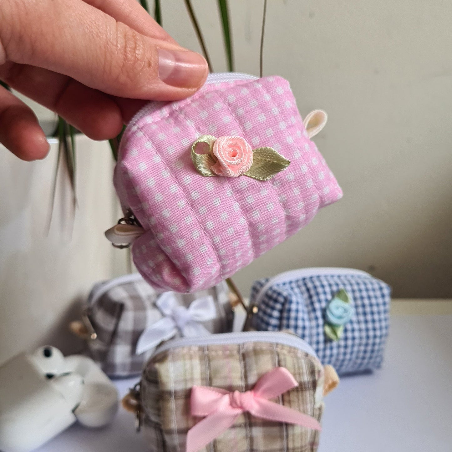 PDF Earbud Pouch Pattern - Downloadable Pattern with Instructions