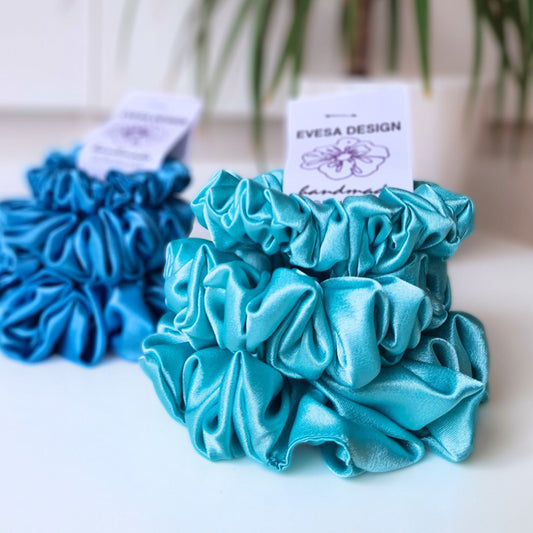 Laguna Satin Scrunchie