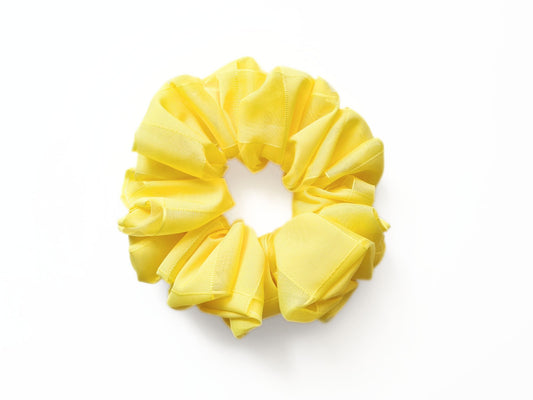 Sunny Satin Scrunchie