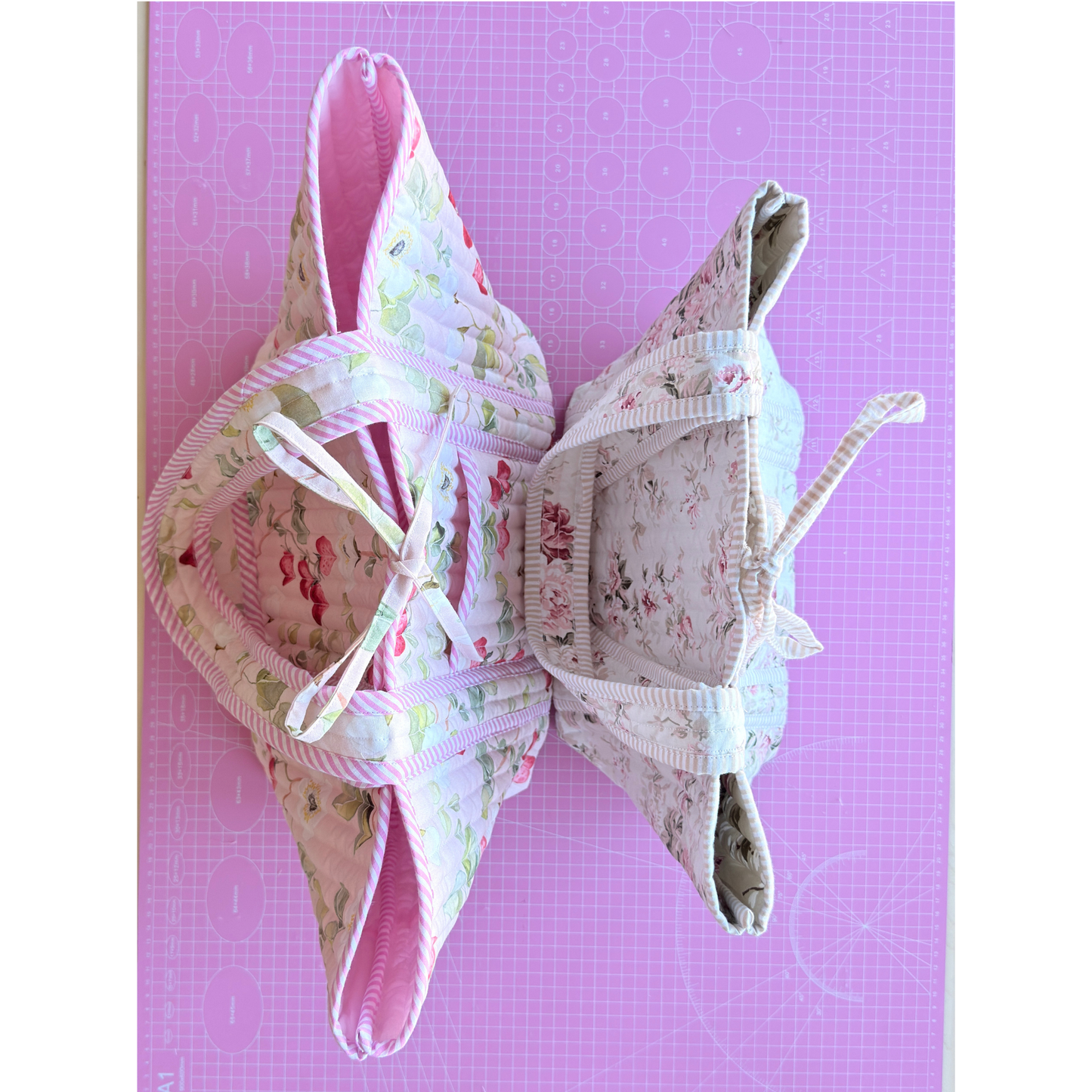 Tote Bag PDF Pattern 2 sizes - Instant Download Pattern with Instructions