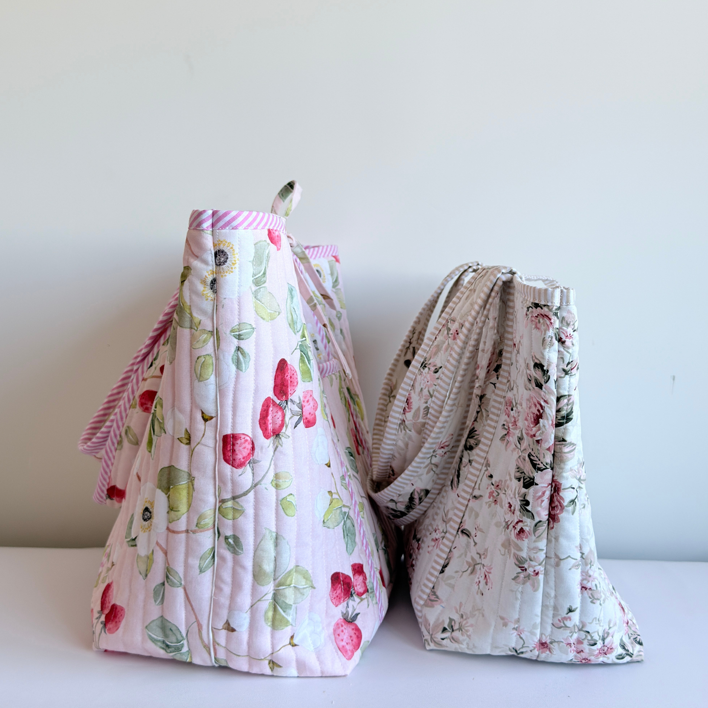 Tote Bag PDF Pattern 2 sizes - Instant Download Pattern with Instructions