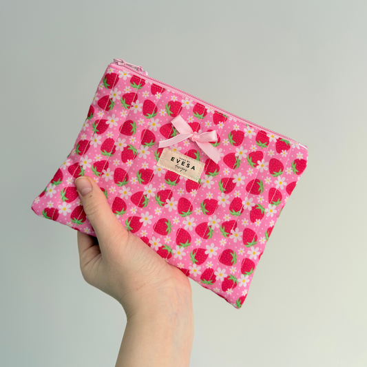 Strawberry Cosmetic Pouch - Limited Edition