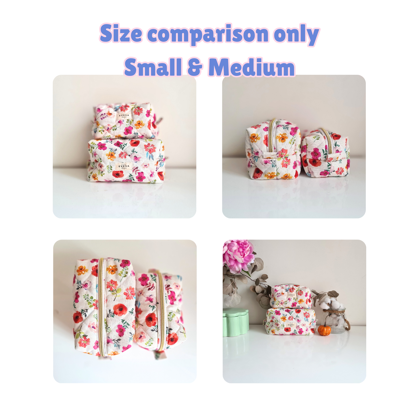 Summer Carry All Makeup bag