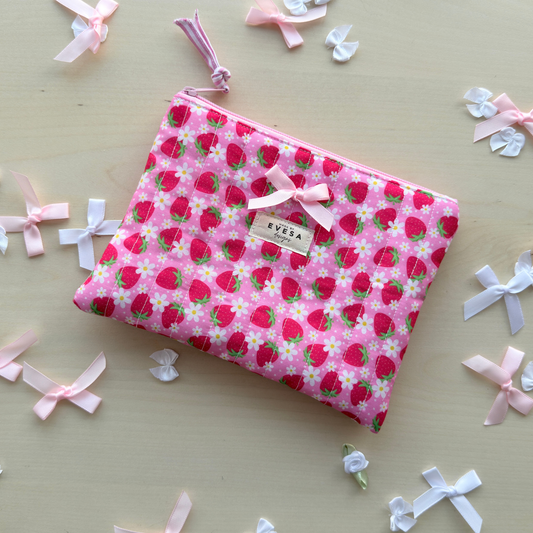 Strawberry Cosmetic Pouch - Limited Edition